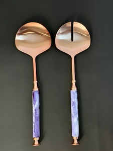 Cuillère à salade en acier inoxydable de qualité supérieure, durable, moderne, vaisselle de cuisine pour le meilleur prix de gros - Product Image 6