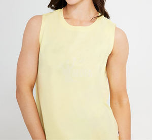 Venta al por mayor de chalecos sin mangas de entrenamiento transpirables y de secado rápido para las mujeres logotipo personalizado gimnasio camiseta sin mangas de punto Casual Top Yoga Top - Product Image 2