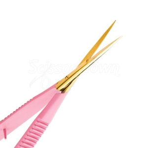 Ciseaux de ressort de sourcil d'acier inoxydable de salon professionnel pour le soin de sourcil de précision et l'outil de toilettage de cheveux fins - Product Image 6