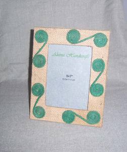 Grand cadre photo en résine rustique MDF, design luxueux fait à la main, personnalisable, pour la décoration de la maison et du bureau, en provenance d'Inde, à vendre - Product Image 1