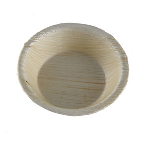 Vajilla desechable de hoja de palma Natural 100%, cuencos redondos profundos, cuencos redondos de hoja para ensaladas de frutas - Product Image 1