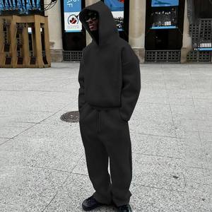 Venta al por mayor ácido lavado pantalones de chándal de los hombres de alta calidad pantalones de chándal con bolsillos logotipo personalizado pantalones de chándal para los hombres - Product Image 2