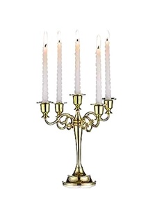 Bougie décorative à cinq bras faite à la main pour bougie à chandelle pour dîner au prix de gros - Product Image 1