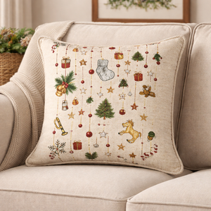 Holiday Decorative Sofa & <b>Chair</b> Tapestry Cushion - Product Image 1