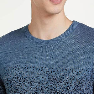 Sudadera de cuello redondo personalizada con estampado completo 2025 para hombre, nuevo jersey deportivo moderno con patrón, 100% de algodón, bordado antiretráctil - Product Image 3