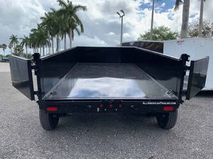 Remorque à benne basculante avec système de bâche rabattable en acier à ressorts - Product Image 4