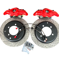 Systèmes de freinage automatique Kits d'étriers de frein optimisés BM4 17 pouces 4 pistons pour Mazda MX5 ND