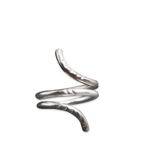 Anillos en espiral al por mayor de fábrica, anillos de diseño clásico de Plata de Ley 925, anillos de joyería de moda, joyería de plata Vintage - Product Image 1