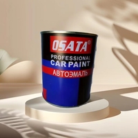 Vente entière d'usine Excellence Gloss 2K solide noir haute couverture finition 2k peinture de voiture de liant