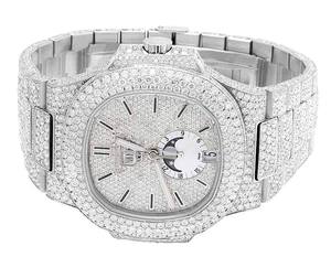 Luxury Moissanite <b>Watch</b> <b>Diamond</b> Tester Iced Out <b>Watch</b> Stainless Steel Rapper <b>Watch</b> Classic Jewelry Wholesaler Factory Price - Product Image 1