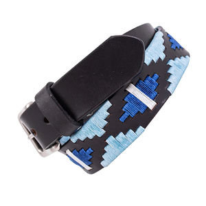 Producción de fábrica 2024 Cinturón con cuentas 100% Cuero de rodeo de vaquero con cuentas moderno de alta calidad de Pakistán Cinturón con cuentas - Product Image 3