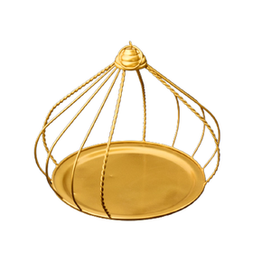 Boîtes de rangement en métal faites à la main vintage merveilleux panier métallique Conteneurs de stockage avec impression de logo personnalisé moderne - Product Image 4