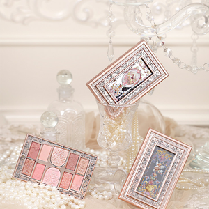 Palette de fards <span class=keywords><strong>à</strong></span> paupières personnalisable en gros, marque privée, multicolore, avec cadre photo en relief, dix nuances, maquillage naturel lumineux - Product Image 1