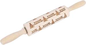 Set d'outils de cuisson essentiels de Noël-Rouleau à pâtisserie en bois avec fournitures de cuisson de gâteau pour pâtes fondantes et pâtisserie-Bakin parfait - Product Image 5