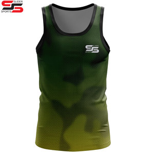 Diseño personalizado Deportes Correr Gimnasio Sublimación Mujeres Señora Singlets camiseta sin mangas Chaleco - Product Image 6