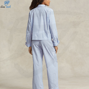 Gran oferta de pijamas de 7 piezas, ropa de dormir de seda, conjunto de pijamas de satén para ocio al aire libre con estampado de flores para mujer - Product Image 2