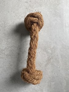 Jouet à mâcher pour animaux de compagnie en corde de coco pour chiens et chats Jouet de corde écologique durable et sûr pour la santé dentaire Soulagement du stress Jouer - Product Image 5