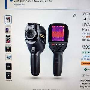 Caméra d'imagerie thermique Dronehint Imageur infrarouge pour HVAC Détection électrique Plomberie Entretien mécanique pour drone Edmonds WA - Product Image 1