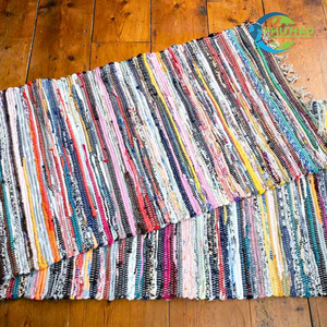 พรมทอมือพรมพรมผ้าขี้ริ้วสินค้าขายดี: งานฝีมือจากเวียดนามที่ดีที่สุด - Product Image 6