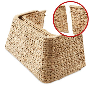 กระโปรงต้นคริสต์มาสหวายธรรมชาติสุดหรู ฐานหวายถักมือ รับผลิตแบบ OEM ODM ขายส่งจากโรงงาน - Product Image 3