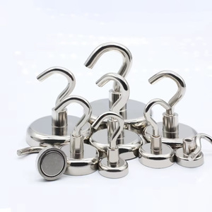 Gancho Magnético Sin Rastro, Fuerte Fuerza Magnética, Gancho Magnético para Llaves, Gancho Magnético Permanente de Neodimio Hierro Boro - Product Image 1