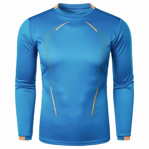 Rashguard MMA Homme Automne Manches Longues Séchage Rapide Léger Respirant Écologique Spandex/Nylon Coupe Ample Sport Fitness - Product Image 3