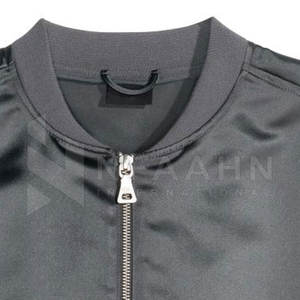 Chaqueta de invierno para hombre personalizada 2025 al por mayor alta calidad 100% poliéster satén cuello alto secado rápido transpirable informal - Product Image 3