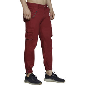 Pantalon cargo pour hommes nouveau style avec ceinture réglable, grandes poches de rangement et poignets réglables-Service de gros disponible - Product Image 4