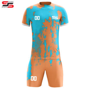 Ropa deportiva de fábrica, sublimación hecha a medida, camiseta de fútbol de calidad Premium, ropa de equipo, nuevo diseño, conjunto de uniformes de fútbol para hombres - Product Image 3