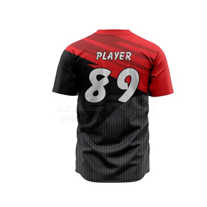 Uniforme de béisbol de alta calidad más vendido para adultos Material de poliéster transpirable Conjuntos ligeros de talla grande - Product Image 4