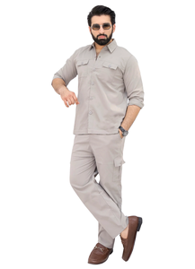 Venta al por mayor de chándal unisex personalizado conjunto de dos piezas con manga larga y cintura elástica pantalones Jogger de alta calidad - Product Image 3