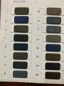 Tissu de costume en laine douce très demandé, poids lourd, style uni, matière polyester, tissu uni teint pour garçons et filles - Product Image 4