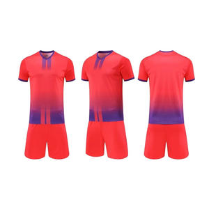 Hot Sale Top Design Custom Polyester Single Jersey Material Soccer Uniform - Product Image 3