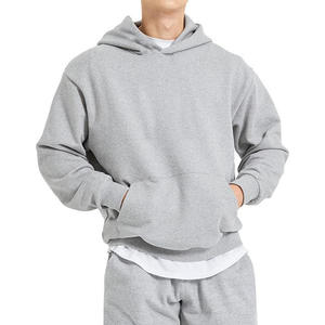 Sudadera con Capucha de Alta Calidad para Hombre, Otoño Invierno 2025, Informal, Holgada, Sudadera con Capucha para Hombre, Estilo Informal, Hombros Caídos, Color Sólido, Básica - Product Image 4