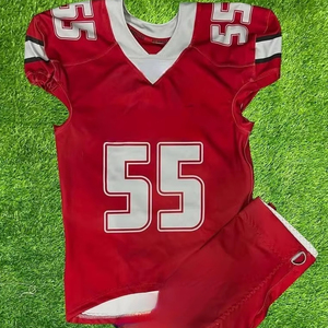 Uniforme de football américain adulte personnalisé le plus vendu de la plus haute qualité faites votre propre sublimation de vêtements de football - Product Image 1
