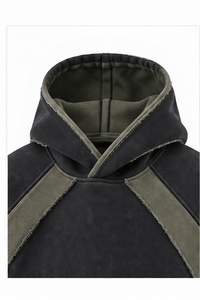 Sudadera con Capucha y Cremallera Estructurada de Mezcla de Algodón Premium para Fabricación de Ropa, Venta al por Mayor, Diseño Personalizado OEM - Product Image 5
