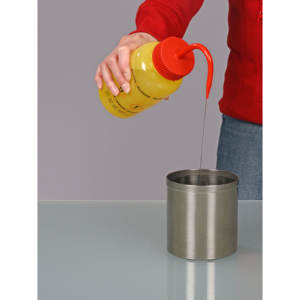 ขวดพลาสติกปากกว้างสำหรับห้องปฏิบัติการ พร้อมหูจับตามหลักสรีรศาสตร์ ใช้งานง่าย พร้อมลายพิมพ์ Burkle GmbH - Product Image 2