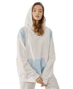 เสื้อมีฮู้ดผ้าฝ้ายโอเวอร์ไซส์ผ้าฟลีซหนาแบบสตรีทระบายอากาศได้ดีเสื้อมีฮู้ดผ้าคอตตอนโอเวอร์ไซส์ - Product Image 1