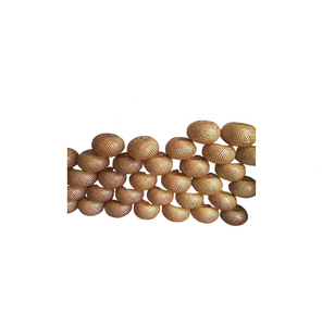 Usine rotin tissage lanterne 30cm/bambou osier lampe mur Festival peint jardin extérieur fête mariage anniversaire suspendu déco - Product Image 6