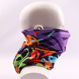 Pasamontañas de esquí con impresión Digital y logotipo personalizado, máscara lisa de punto, multifuncional, cálido y resistente al viento, deportes de invierno esenciales - Product Image 5