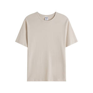 Alta calidad 190 Gsm100 % algodón 18 colores logotipo OEM personalizado liso en blanco hombres Camiseta de manga corta para hombres - Product Image 4