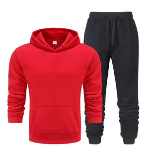 Custom Unisex Heavy Cotton Pullover Tracksuit Set <b>Oversized</b> Drop Shoulder Hoodie and <b>Joggers</b> - Product Image 5