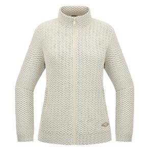 Veste polaire jacquard femme - Product Image 1