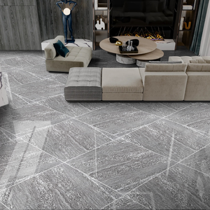 CARREAUX DE SOL EN PORCELAINE ÉMAILLÉE POLI 600X600MM INTÉRIEURS DE VIE DE LUXE CARRELAGES DE SOL DE MISE À NIVEAU double charge - Product Image 2