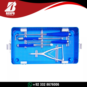 Quality Steel Spine Interspinous <b>Spacer</b> Set Good Quality For Orthopedic Surgical Medical Surgery Orthopedic Instrument Set - Product Image 6