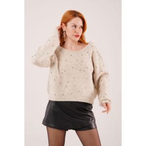 Pulls décontractés ornés de pierres, dos nu, vente en gros - Product Image 2