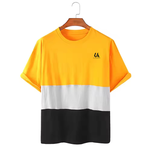 Camiseta de Verano para Hombre, Diseño 2026, 100% Algodón Tejido, Informal, Secado Rápido, Ecológica, Venta al Por Mayor, Logotipo Personalizado - Product Image 1