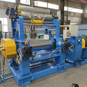 Mélangeur de caoutchouc à deux rouleaux à ouverture automatique OULI 160KW, refroidi par <span class=keywords><strong>eau</strong></span>, longue durée de vie, XK-560, garantie de 3 ans - Product Image 2
