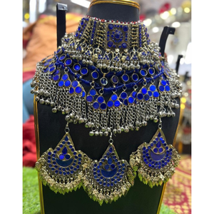 Suministro directo de fábrica, conjuntos de joyería Vintage india, estilo afgano hecho a mano, ropa de fiesta de boda, joyería de mujer de acero inoxidable - Product Image 4