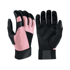 Gants de frappe de baseball de qualité supérieure en gros, cuir durable, support de poignet respirant, fermeture à pression, entraînement confortable - Product Image 4